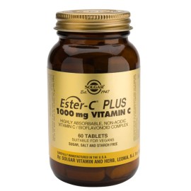 Solgar Ester-C® 1000mg Βιταμίνη C και Βιοφλαβονοειδή, 60 Tablets