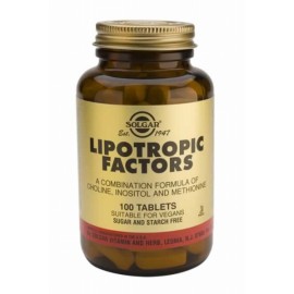 Solgar Lipotropic Factors Συμπλήρωμα Διατροφής για την Αντιμετώπιση του Αυξημένου Σωματικoύ Βάρους ,