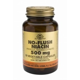 Solgar No-Flush Niacin 500mg, 50 φυτικές κάψουλες