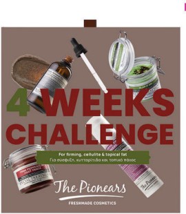 The Pionears 4 Weeks Challenge ( 1 Slap It On 200 ml, 1 Pink PepperSlim 200 ml, 1 Coffee Break 200 m