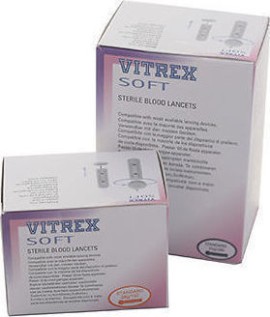 Vitrex Soft Lancets , 50 Τεμάχια