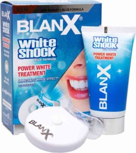 Blanx White Shock Treatment Σύστημα Λεύκανσης Οδοντόκρεμα 50ml + Mασελάκι Led