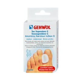 Gehwol Toe Separator G Medium Αποστάτης Δακτύλων Ποδιού Τύπου G Μεσαίου Μεγέθους x 3 