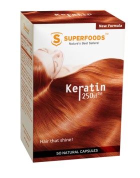 SUPERFOODS ΚΕΡΑΤΙΝΗ 250sf 250mg 50caps