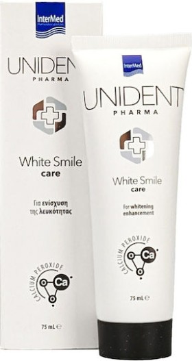 Intermed Unident Pharma White Smile Care Οδοντόκρεμα για Λεύκανση των Δοντιών, 75ml