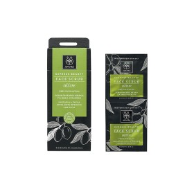 Apivita Express Beauty With Olive Κρέμα βαθιάς απολέπισης με ελιά 2x8ml