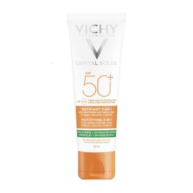Vichy Capital Soleil Mattifying 3 in 1 Daily Shine Control Care SPF50+ Αντηλιακή Προσώπου 50ml