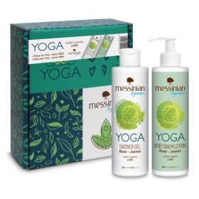 Messinian Spa Promo Yoga Heart Chakra Rose Jasmin Shower Gel 300ml & Body Lotion 300ml