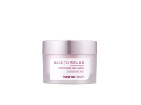 Thank You Farmer Back to Relax Soothing Gel Mask Ήπια Μάσκα Ενυδάτωσης σε Μορφή Gel 100ml