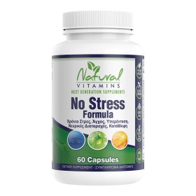 Natural Vitamins No Stress Rx, 60caps