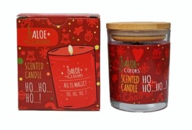 Aloe+ Colors Ho...Ho...Ho...! Αρωματικό Κερί Σόγιας σε Βάζο 150gr