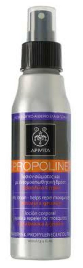 APIVITA PROPOLINE ΕΝΤΟΜΟΑΠΩΘΗΤΙΚΗ ΛΟΣΙΟΝ - ΓΙΑ ΚΟΥΝΟΥΠΙΑ 100ML