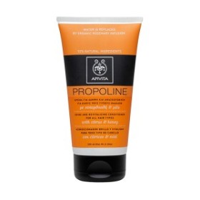 APIVITA PROPOLINE HAIR CARE ΚΡΕΜΑ ΜΑΛΛΙΩΝ ΛΑΜΨΗΣ & ΑΝΑΖΩΟΓΟΝΗΣΗΣ ΜΕ ΕΣΠΕΡΙΔΟΕΙΔΗ & ΜΕΛΙ 150ML