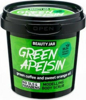 Beauty Jar GREEN APELSIN Scrub σώματος modellage, 200gr
