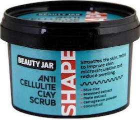 Beauty Jar Shape ANTI-CELLULITE CLAY Scrub Αργίλου Kατά Της Κυτταρίτιδας 380gr