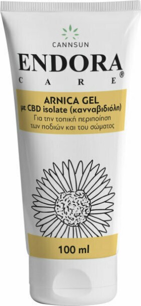 Cannsun Endora Care Arnica Gel με CBD Isolate 100ml