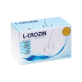 Dermageria L Crozin Hair and Nails-Συμπλήρωμα Διατροφής για την Υγεία των Μαλλιών & Νυχιών, 120 Κάψο