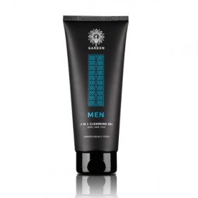 Garden Men 3 in 1 Cleansing Gel για Σώμα, Μαλλιά & Πρόσωπο 200ml