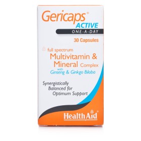 HEALTH AID GERICAPS ACTIVE MULTIVIT 30CAPS