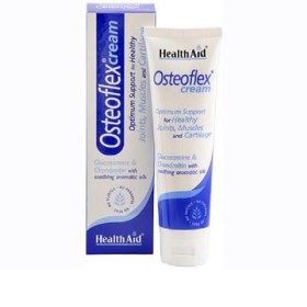 Health Aid OSTEOFLEX Cream Glucosamine - Chondroitin & Essentials Oils, 100ml