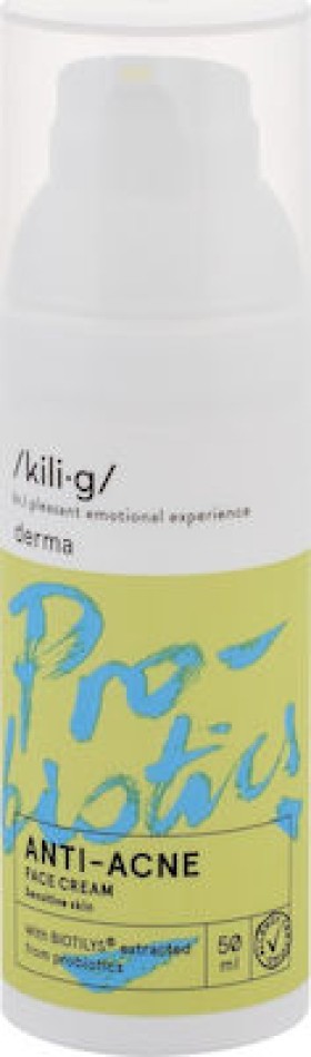 KILIG Anti Acne Face Cream Κρέμα Προσώπου Για Λιπαρές/Ακνεϊκές Επιδερμίδες 50ml