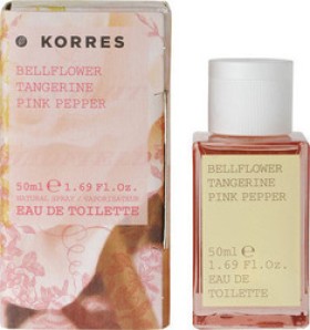 Korres Eau de Toilette Bellflower, Tangerine & Pink Pepper, Γυναικείο Άρωμα 50ml