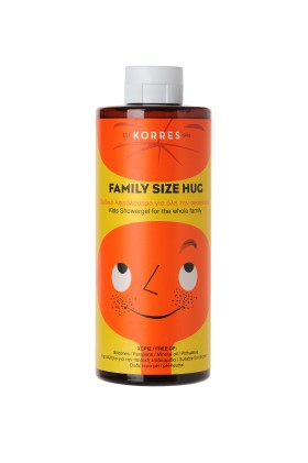 KORRES FAMILY SIZE HUG ΠΑΙΔΙΚΟ ΑΦΡΟΛΟΥΤΡΟ ΓΙΑ ΟΛΗ ΤΗΝ ΟΙΚΟΓΕΝΕΙΑ 400ML