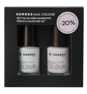 KORRES ΣΕΤ ΓΑΛΛΙΚΟΥ ΜΑΝΙΚΙΟΥΡ 2 ΒΕΡΝΙΚΙΑ No 08-00 2x10ml