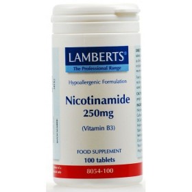 Lamberts Nicotinamide 250mg, 100tabs