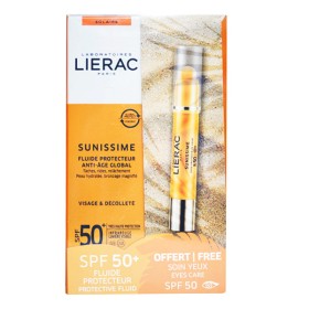 Lierac Promo Sunissime Fluide Protecteur Anti-Age Global SPF50 40ml + ΔΩΡΟ Soin Protecteur Yeux SPF5