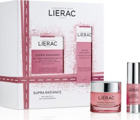 Lierac Xmas Set Supra Radiance Gel Creme 50ml Για Κανονικές - Μεικτές Επιδερμίδες & Ορός Λάμψης Ματι
