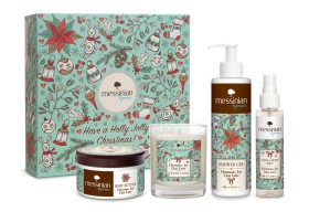 Messinian Spa Christmas Joy - Chai Latte (Body Butter 250ml, Shower Gel 300ml, Hair & Body Mist 100m