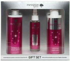 Messinian Spa Mysterious Promo Περιποίησης Αφρόλουτρο 300ml & Γαλάκτωμα σώματος 300ml & Hair & Body 