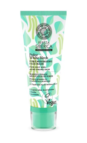 Natura Siberica Bereza Polar White Birch Pore Minimising Face Mask 100ml