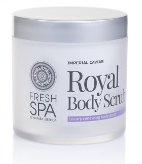 Natura Siberica Fresh Spa Imperial Caviar Royal Renewing Body Scrub 400ml