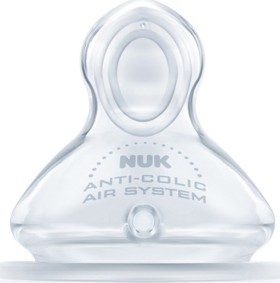 Nuk First Choice+ Θηλή Σιλικόνης Κατά Των Κολικών Μέγεθος 2 Medium 1 Τεμάχιο (10.721.278)