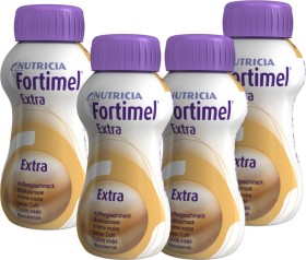 Nutricia Fortimel Extra Υπερπρωτεϊνικό Ρόφημα με γεύση Καφέ , 4 χ 200 ml