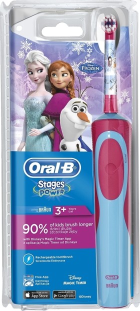 Oral-B Vitality Kids Stages Power Frozen Ηλεκτρική Οδοντόβουρτσα , 1 τεμάχιο