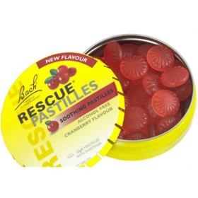 POWER HEALTH BACH RESCUE PASTILLES CRANBERRY 50gr