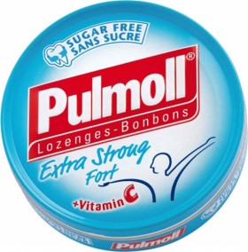 Pulmoll Καραμέλες Extra Strong & Βιταμίνη C, 45gr