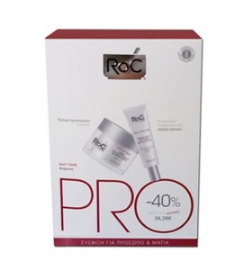 ROC PRO DEFINE ΚΡΕΜΑ ΠΡΟΣΩΠΟΥ ΣΥΣΦΙΞΗΣ ΠΛΟΥΣΙΑΣ ΥΦΗΣ 50ML & PRO SUBLIME ΑΝΤΙΡΥΤΙΔΙΚΗ ΚΡΕΜΑ ΜΑΤΙΩΝ 15ML