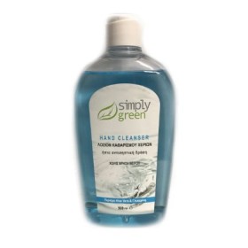 Simply Green Λοσιόν Καθαρισμού Χεριών Aloe Vera & Γλυκερίνη , 500 ml