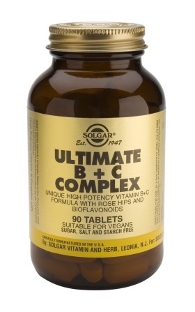 SOLGAR ULTIMATE B+C COMPLEX 90TABS