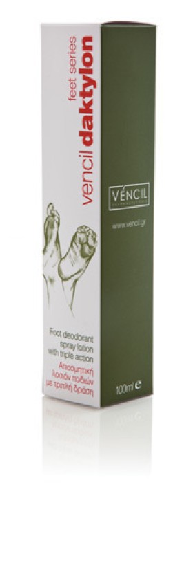 VENCIL DAKTYLON FOOT DEODORANT SPRAY LOTION 100ML