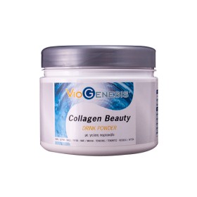 VIOGENESIS COLLAGEN BEAUTY DRINK POWDER (ΠΟΣΙΜΟ - ΥΔΡΟΛΥΜΕΝΟ ΚΟΛΛΑΓΟΝΟ ΤΥΠΟΥ I & II ΣΕ ΣΚΟΝΗ, ΜΕ ΒΙΤΑΜΙΝΕΣ & ΙΧΝΟΣΤΟΙΧΕΙΑ) 300GR